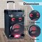 Pyle Portable Bluetooth Karaoke Speaker Radio PWMA335BT - alternate 4